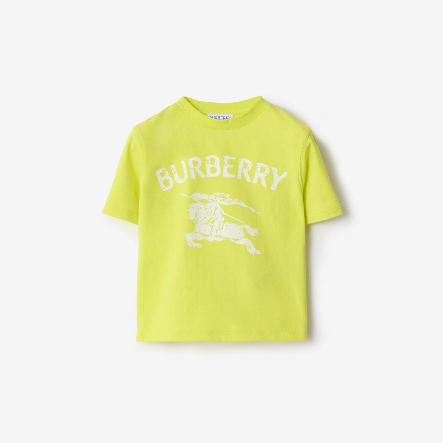 Knight Stretch Cotton T-shirt by BURBERRY