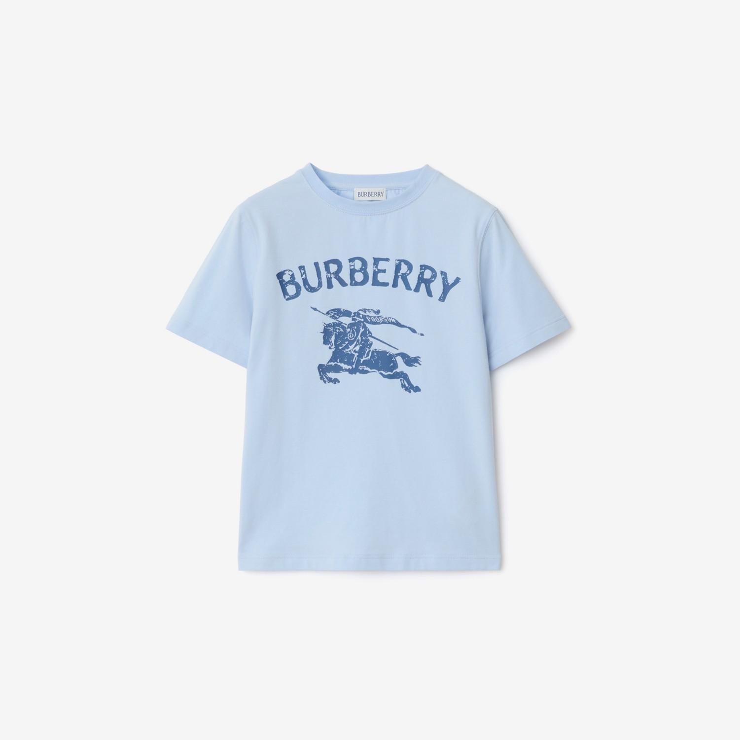Knight Stretch Cotton T-shirt by BURBERRY