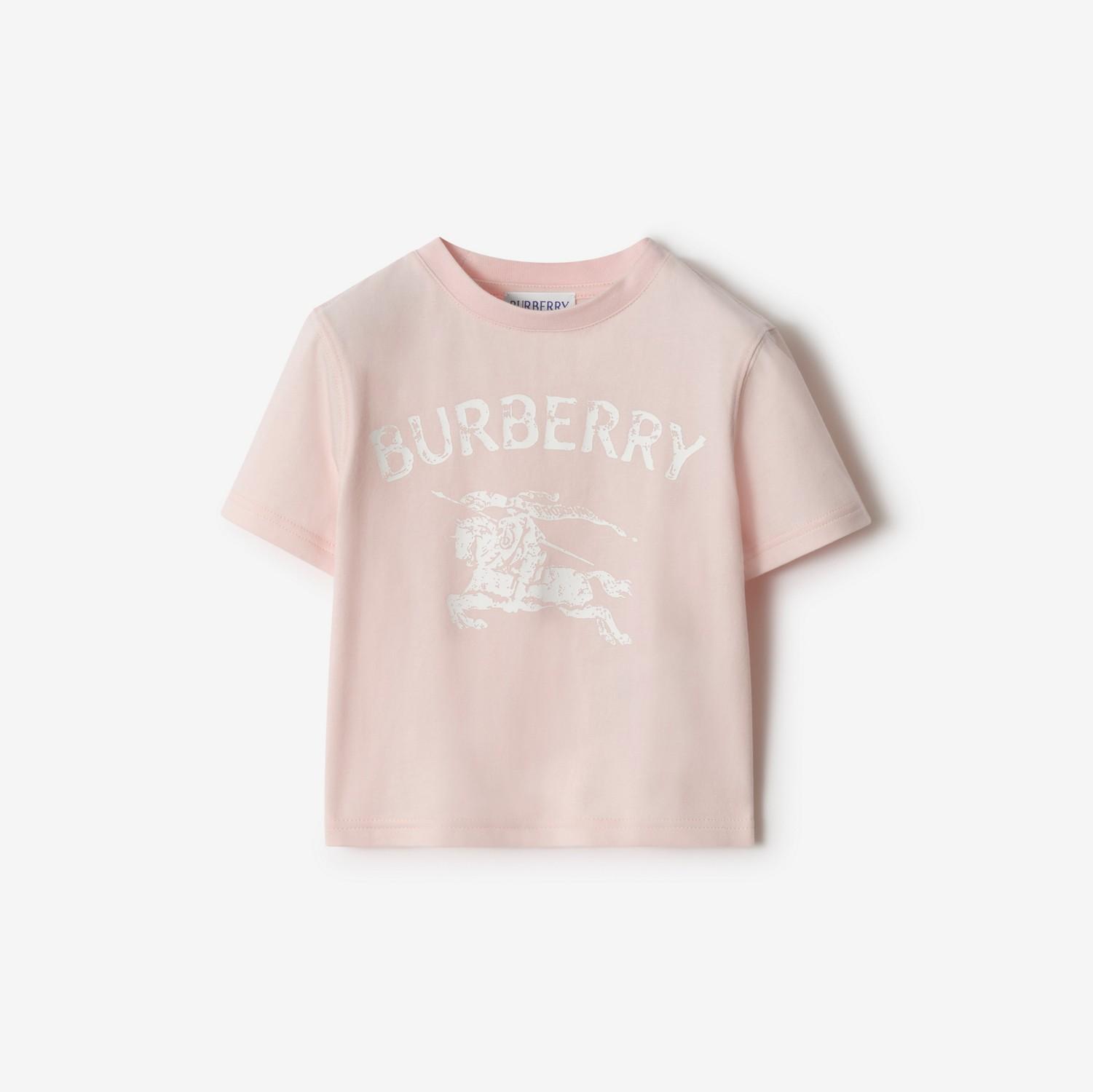 Knight Stretch Cotton T-shirt by BURBERRY