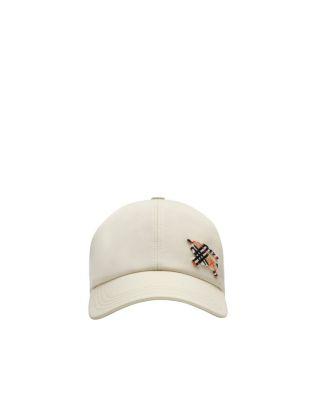 Knight Tropical Gabardine Baseball cap by BURBERRY
