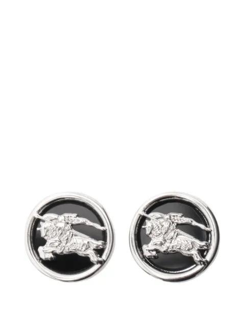 Knight coin earrings by BURBERRY