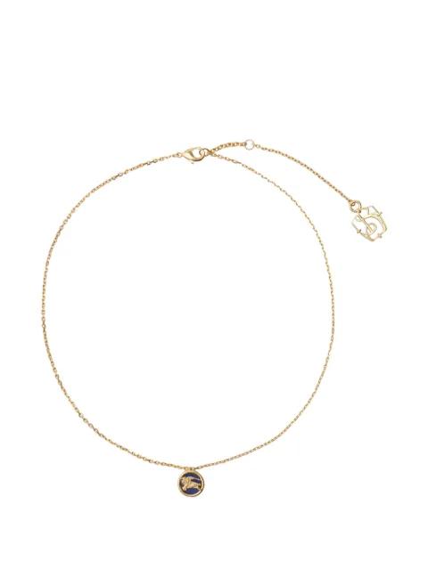 Knight coin necklace by BURBERRY