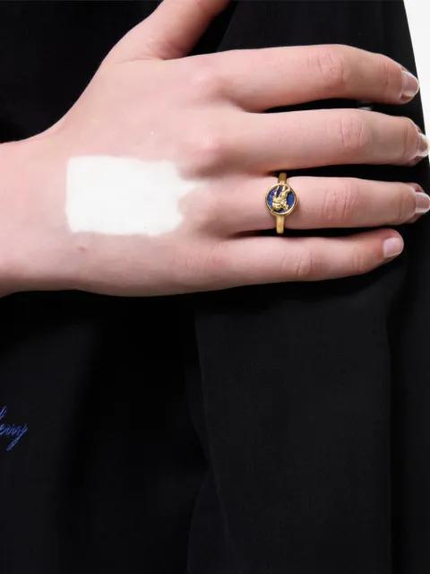Knight coin ring by BURBERRY