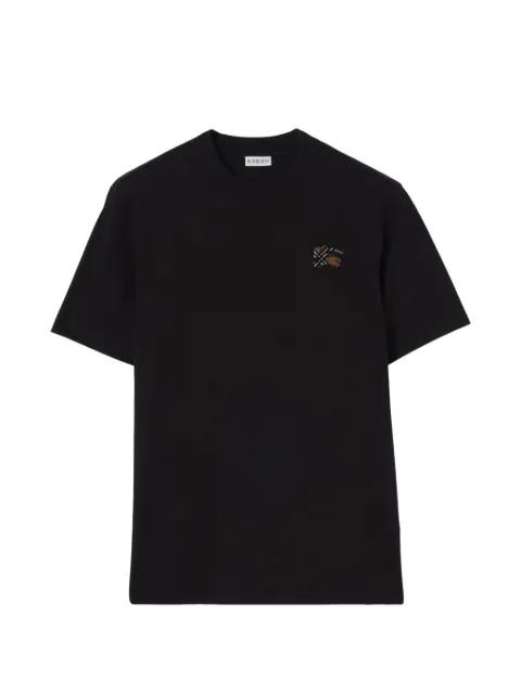 Knight cotton T-shirt by BURBERRY