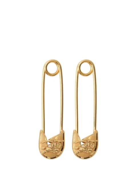 Knight pin earrings by BURBERRY