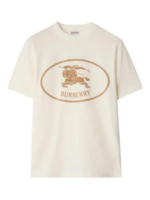 Knight-stamp cotton T-shirt by BURBERRY