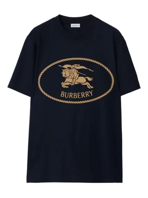 Knight-stamp cotton T-shirt by BURBERRY
