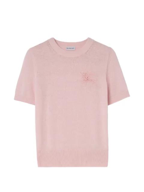 Knight wool cotton top by BURBERRY