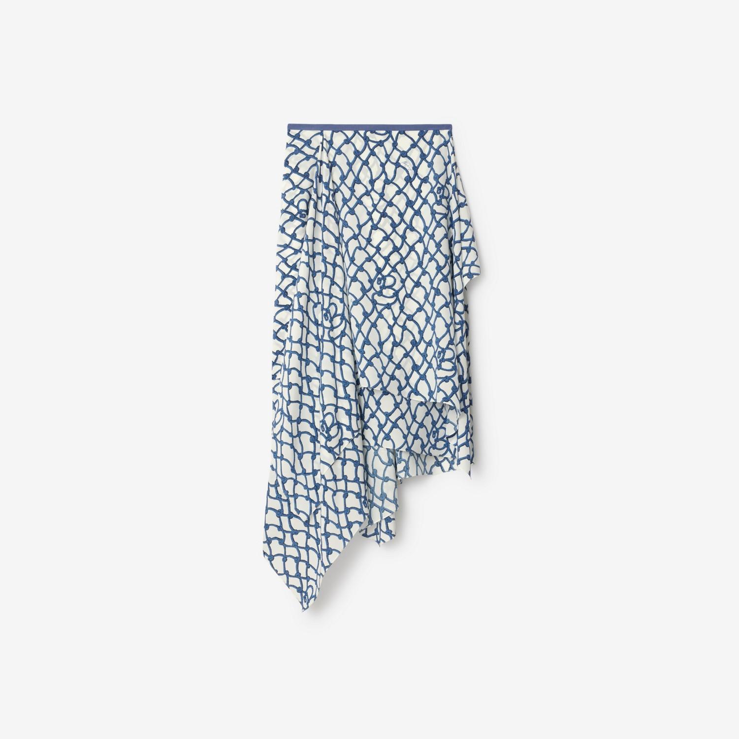 Knot Silk Skirt by BURBERRY