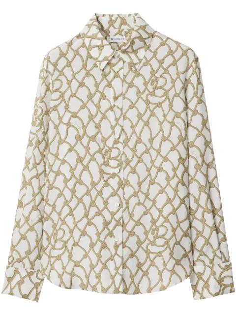 Knot shirt by BURBERRY