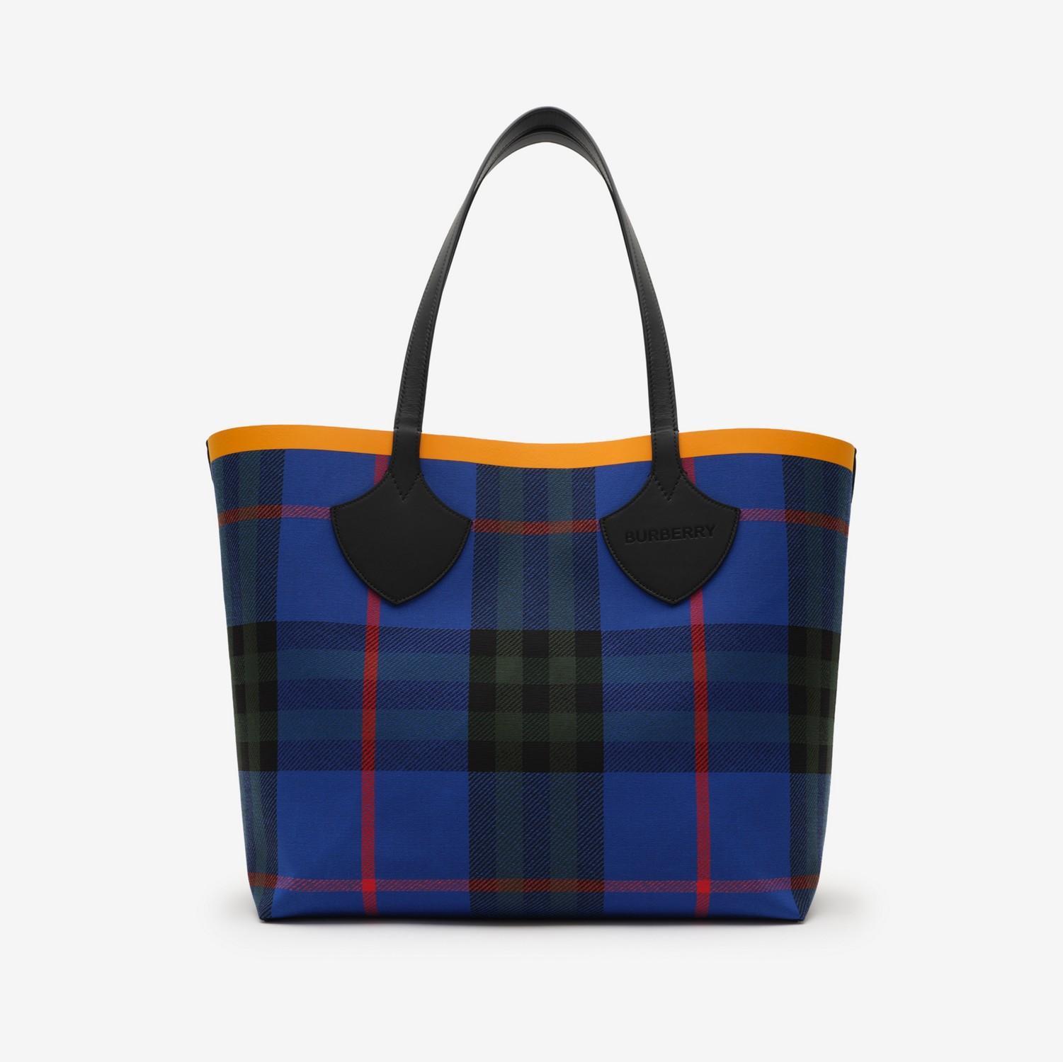 Large Check Tote by BURBERRY