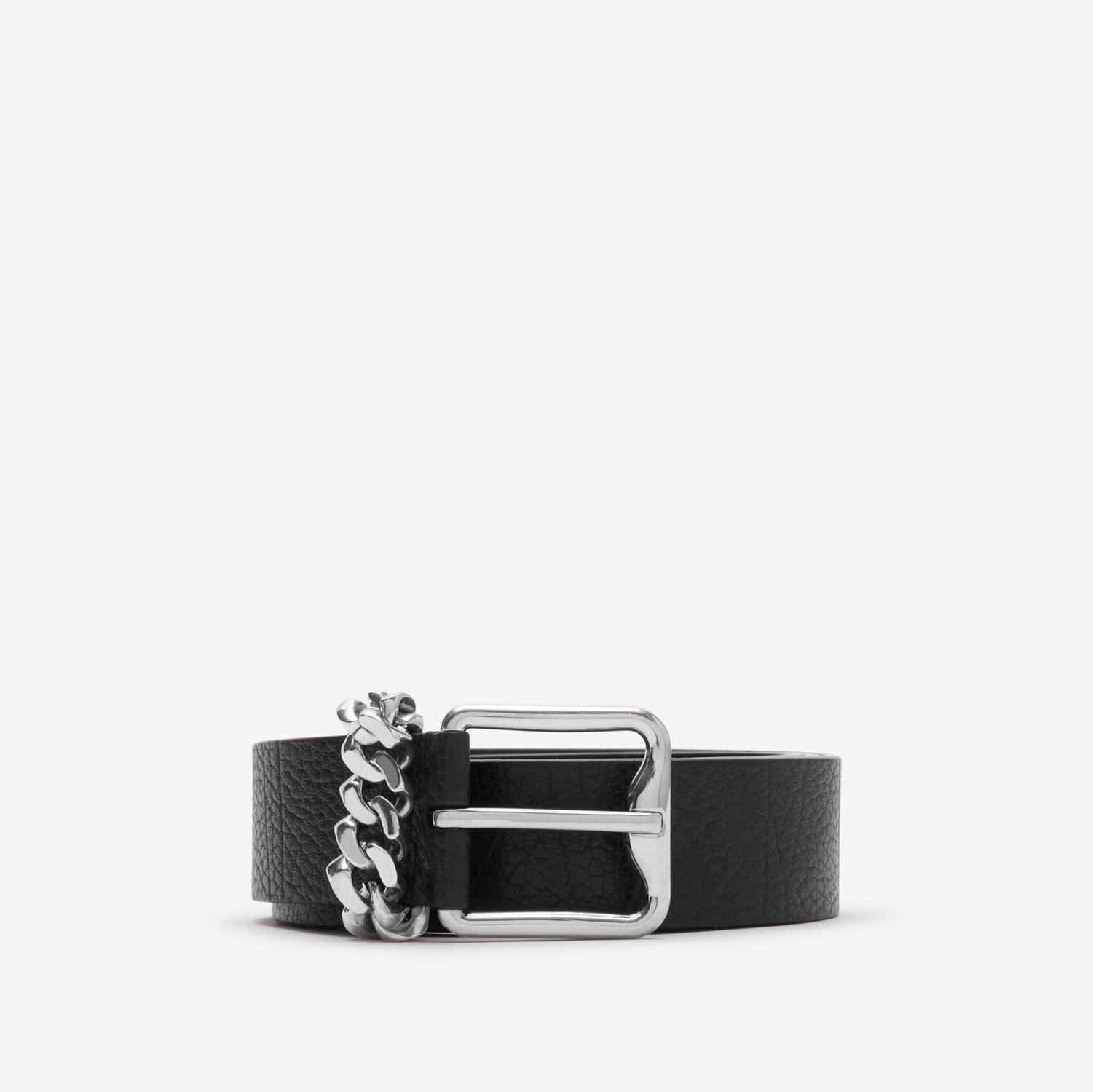 Leather B Buckle Chain Belt by BURBERRY