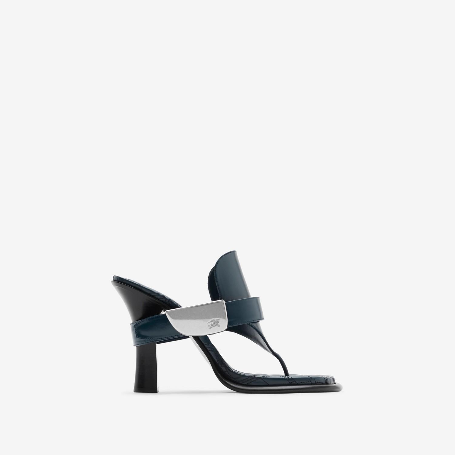 Leather Bay Sandals by BURBERRY