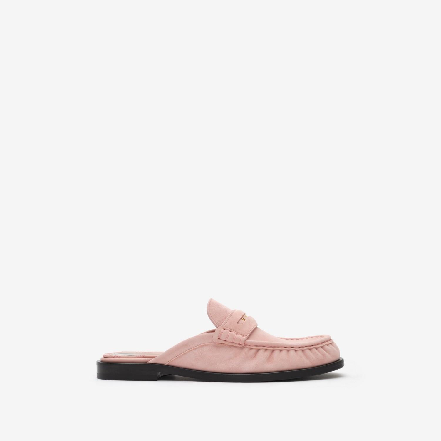 Leather Cadet Mules by BURBERRY