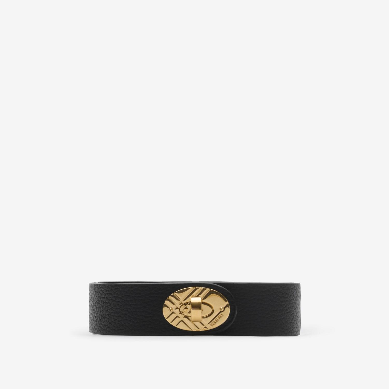 Leather Cotswolds Belt by BURBERRY