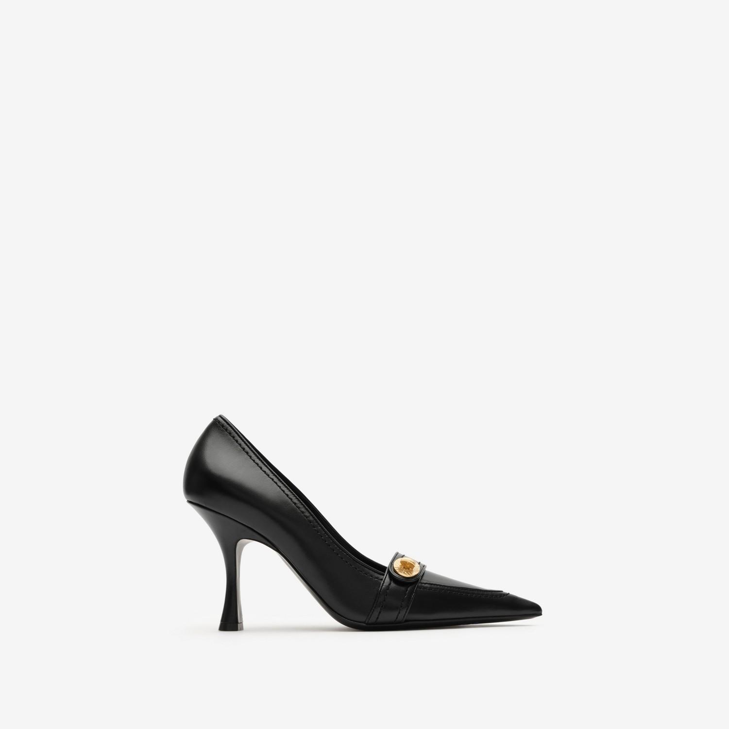 Leather Cotswolds High Pumps by BURBERRY