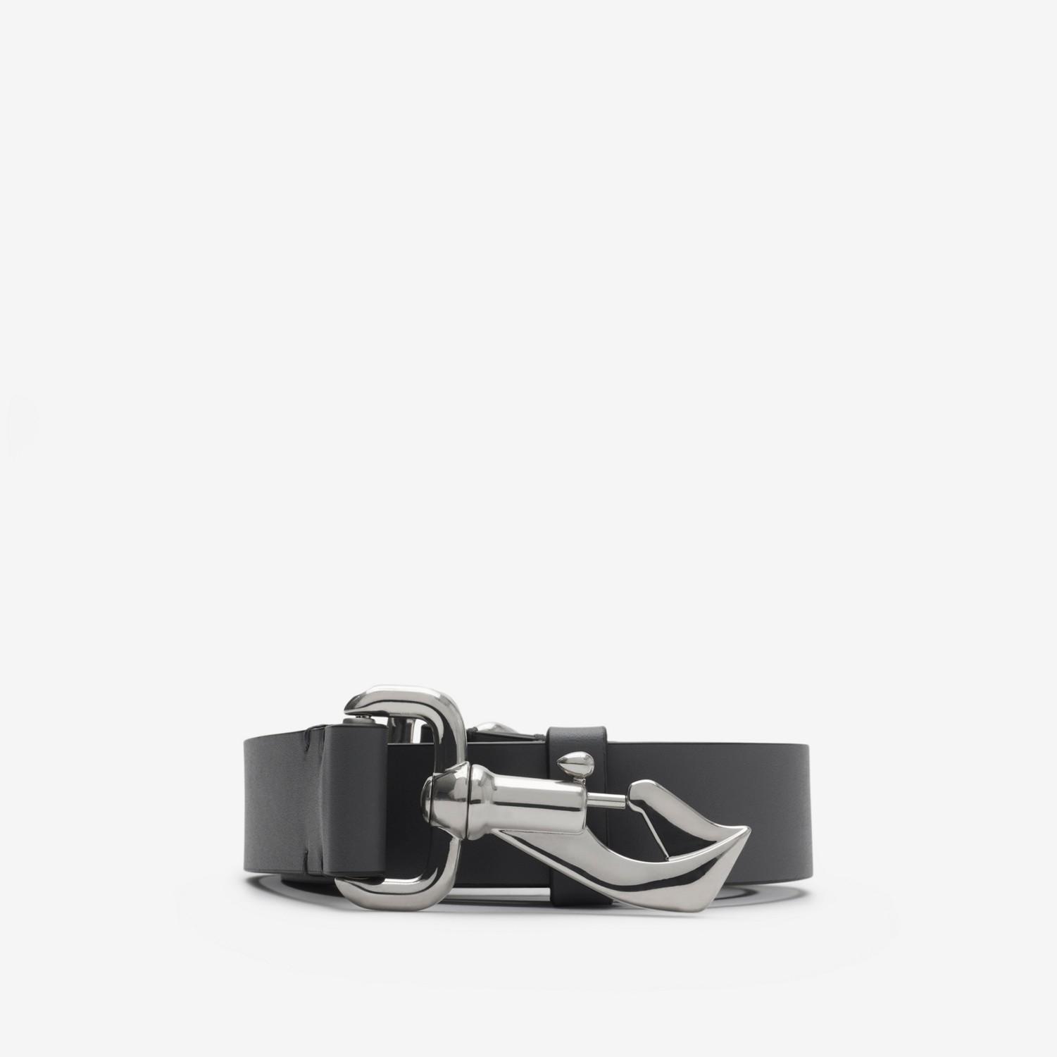 Leather Equestrian Belt by BURBERRY