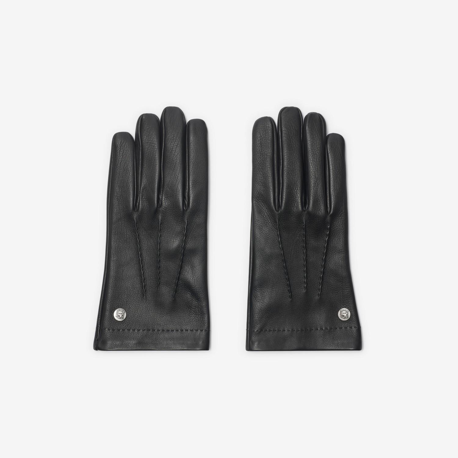 Leather Gloves by BURBERRY