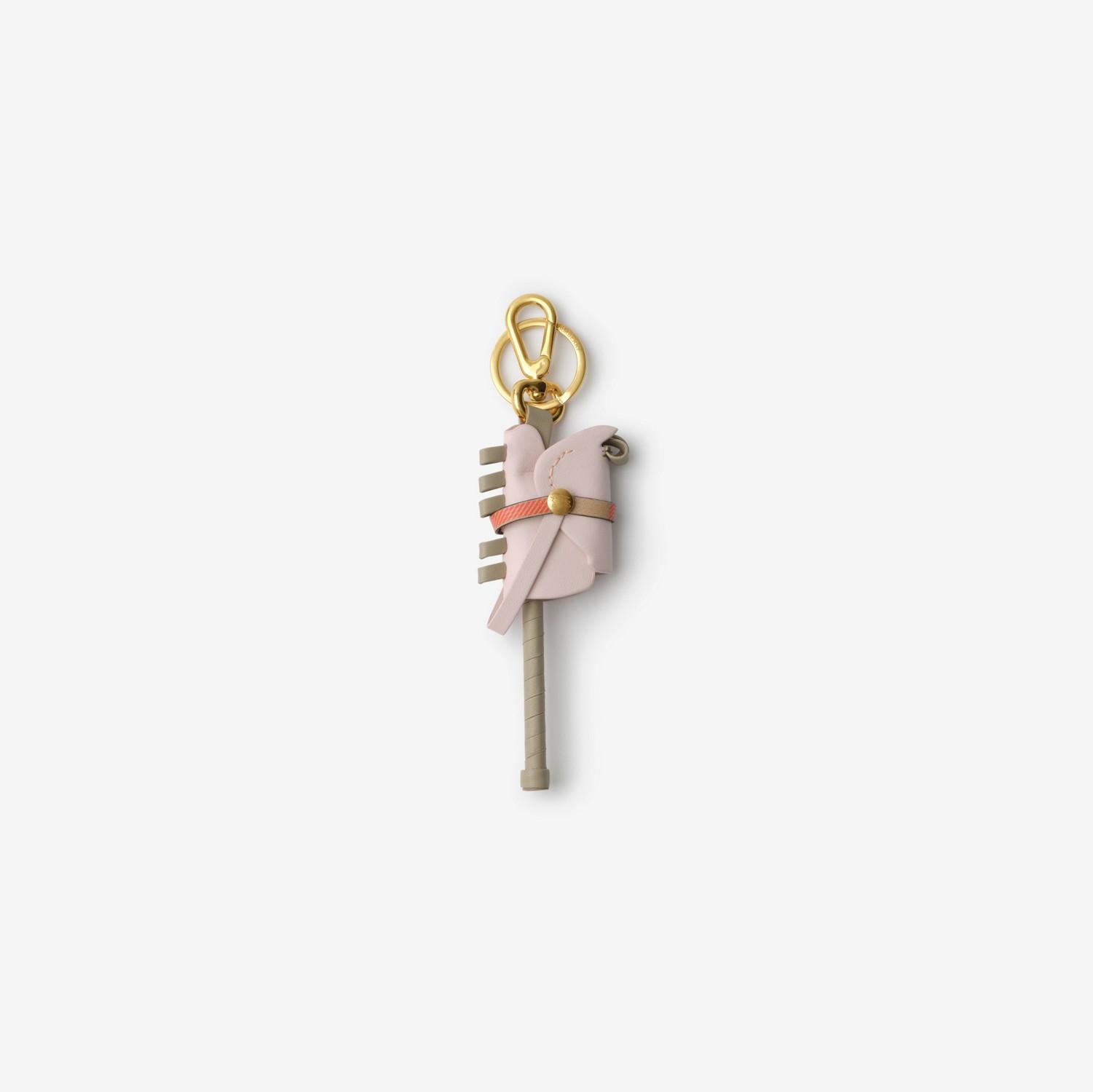 Leather Hobby Horse Charm by BURBERRY
