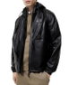 Leather Hooded Jacket by BURBERRY
