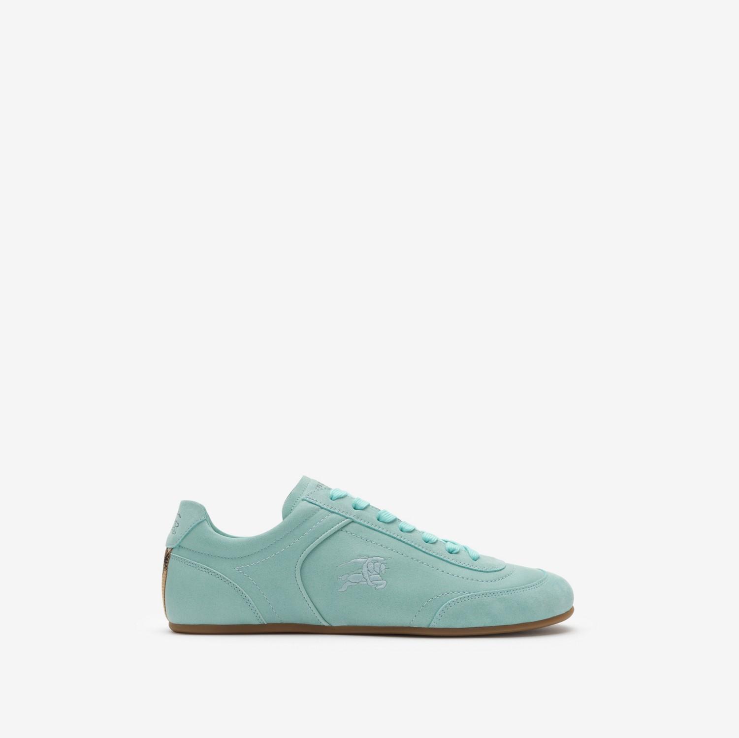 Leather Knight Runner Sneakers​ by BURBERRY