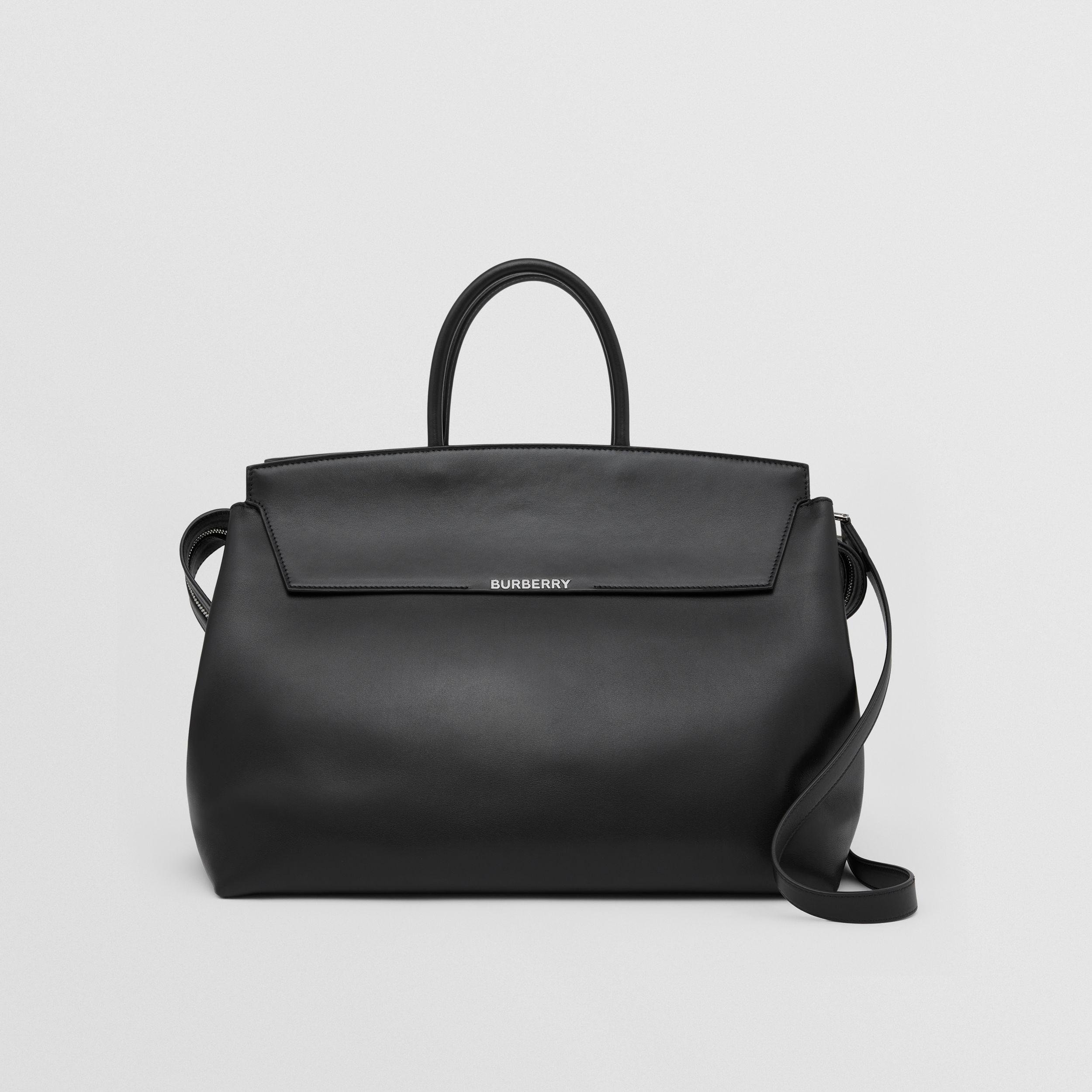 Leather Large Catherine Bag by BURBERRY