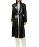 Leather Lemlair Coat by BURBERRY Leather Lemlair Coat by BURBERRY