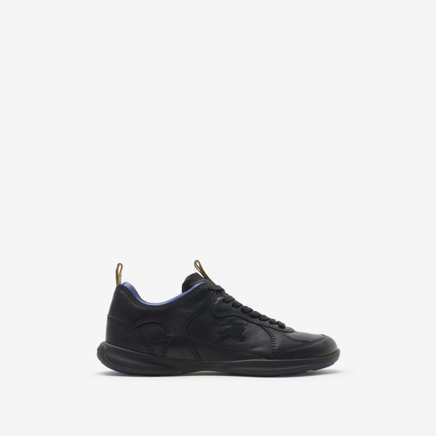 Leather Matrix Sneakers by BURBERRY