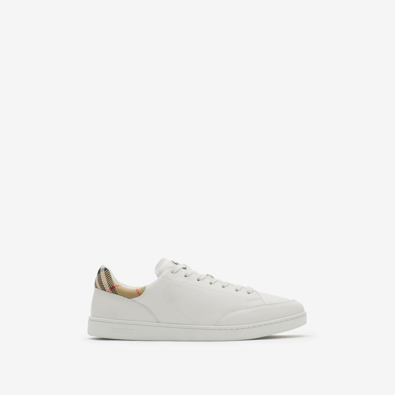 Leather Set Sneakers​ by BURBERRY