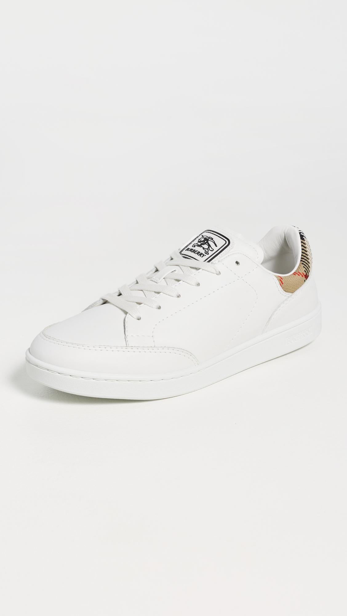 Leather Set Sneakers by BURBERRY