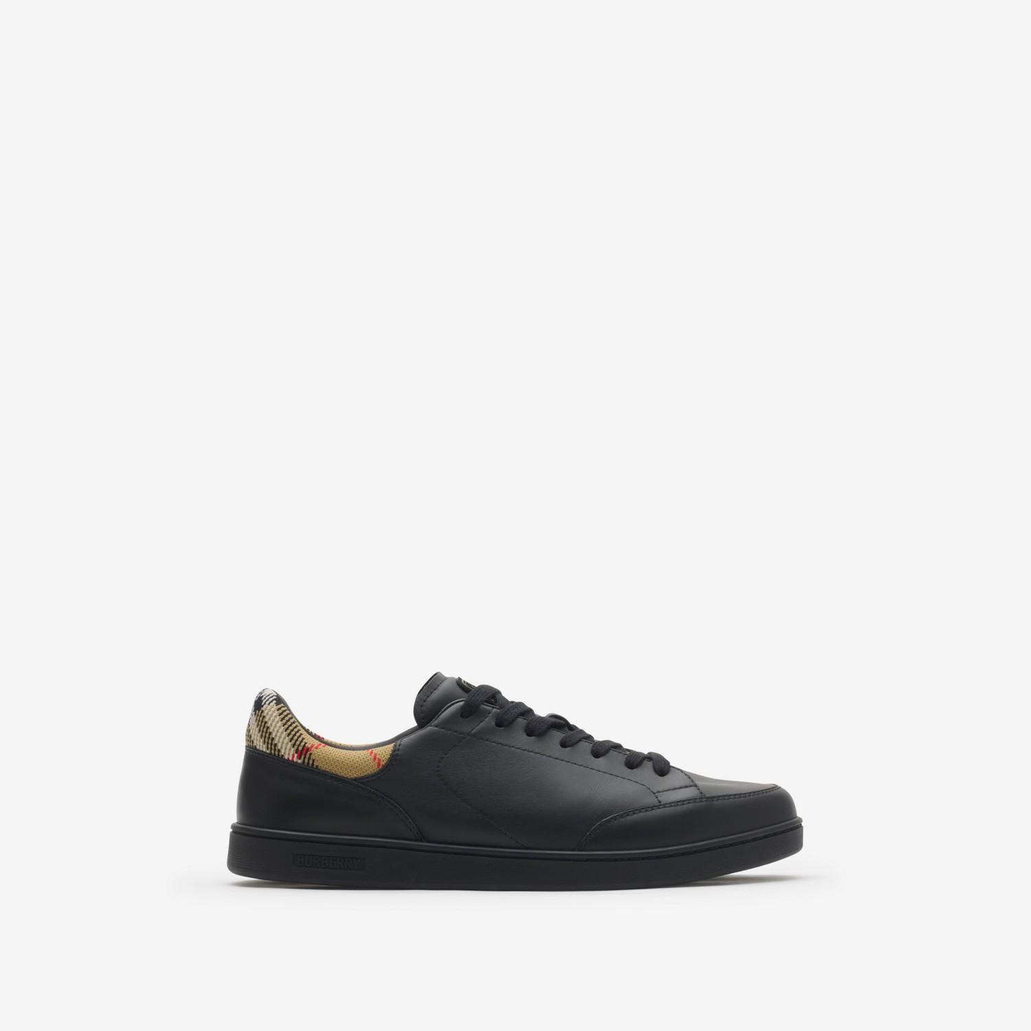 Leather Set Sneakers​ by BURBERRY