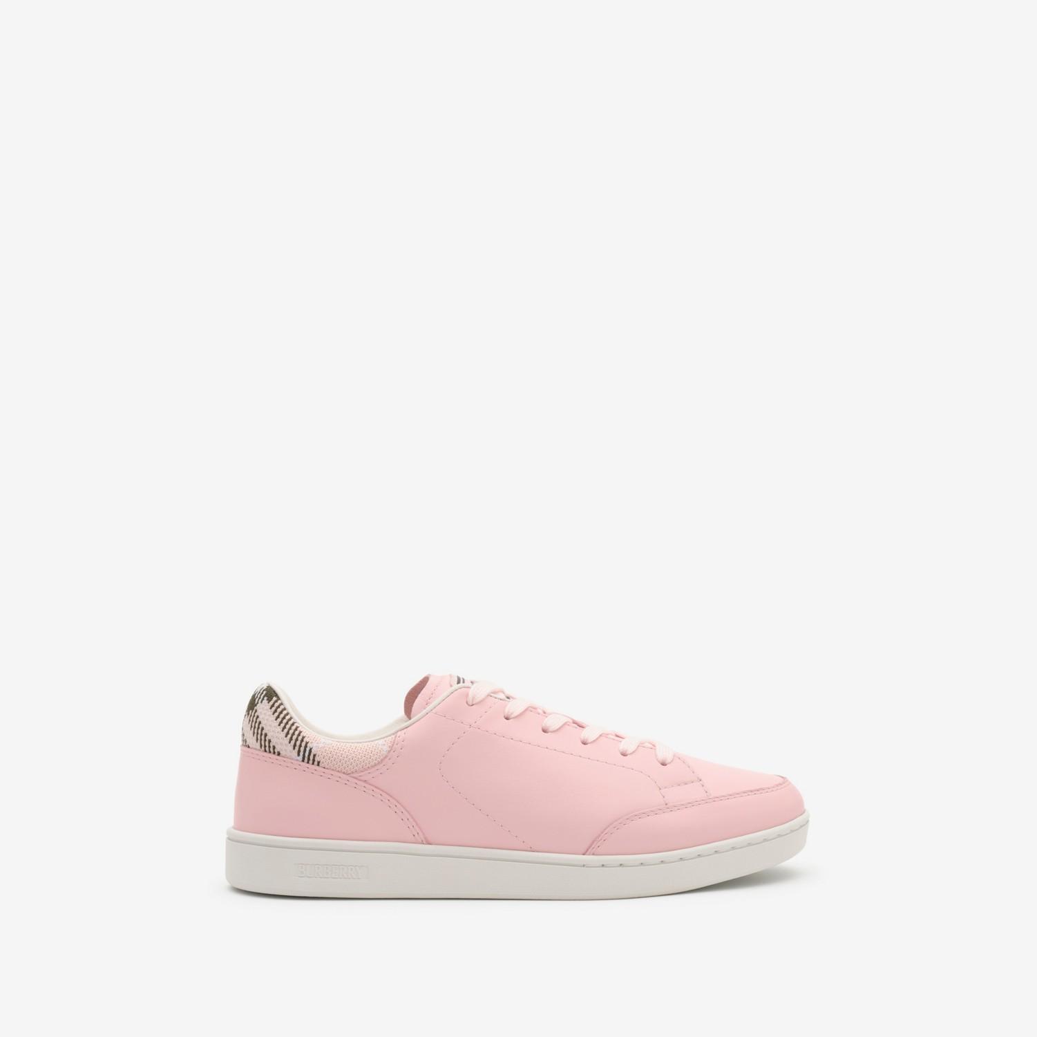 Leather Set Sneakers​ by BURBERRY
