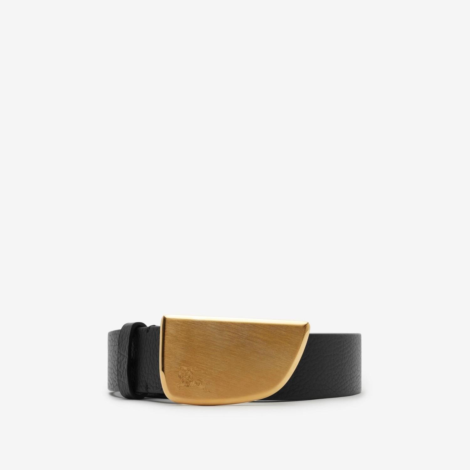 Leather Shield Belt by BURBERRY