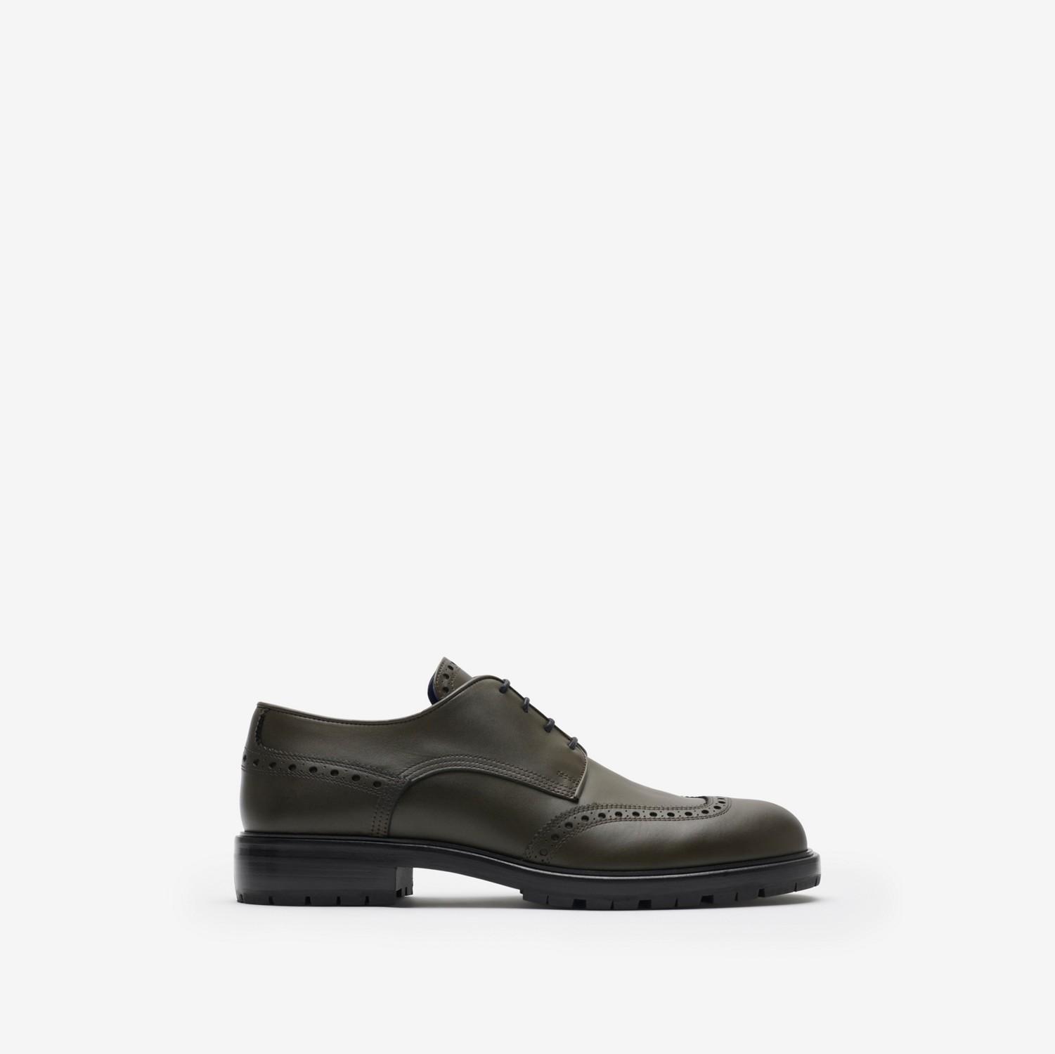 Leather Soho Brogues by BURBERRY