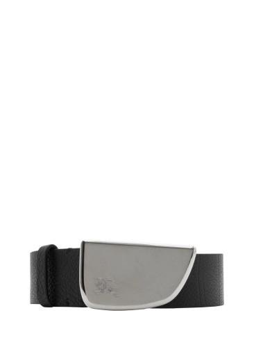 Leather shield belt by BURBERRY