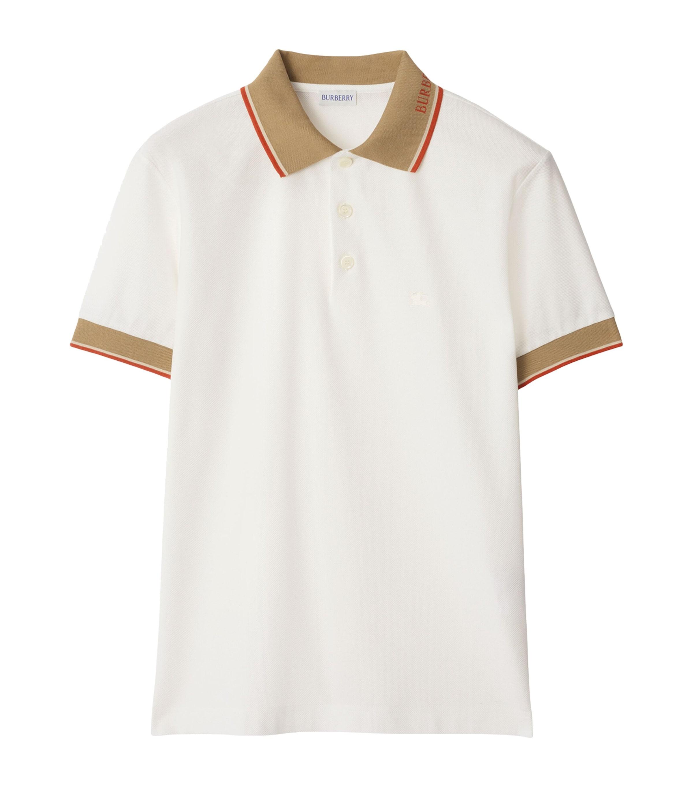 Logo-Collar Polo Shirt by BURBERRY