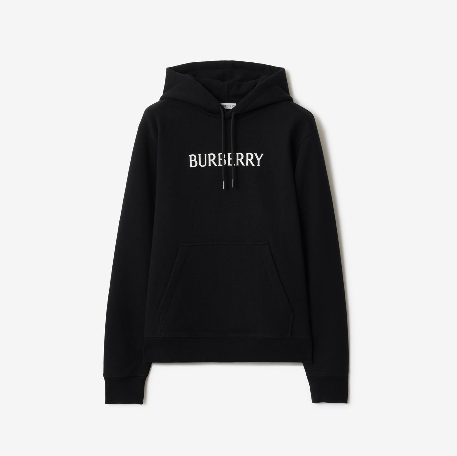 Logo Cotton Hoodie by BURBERRY