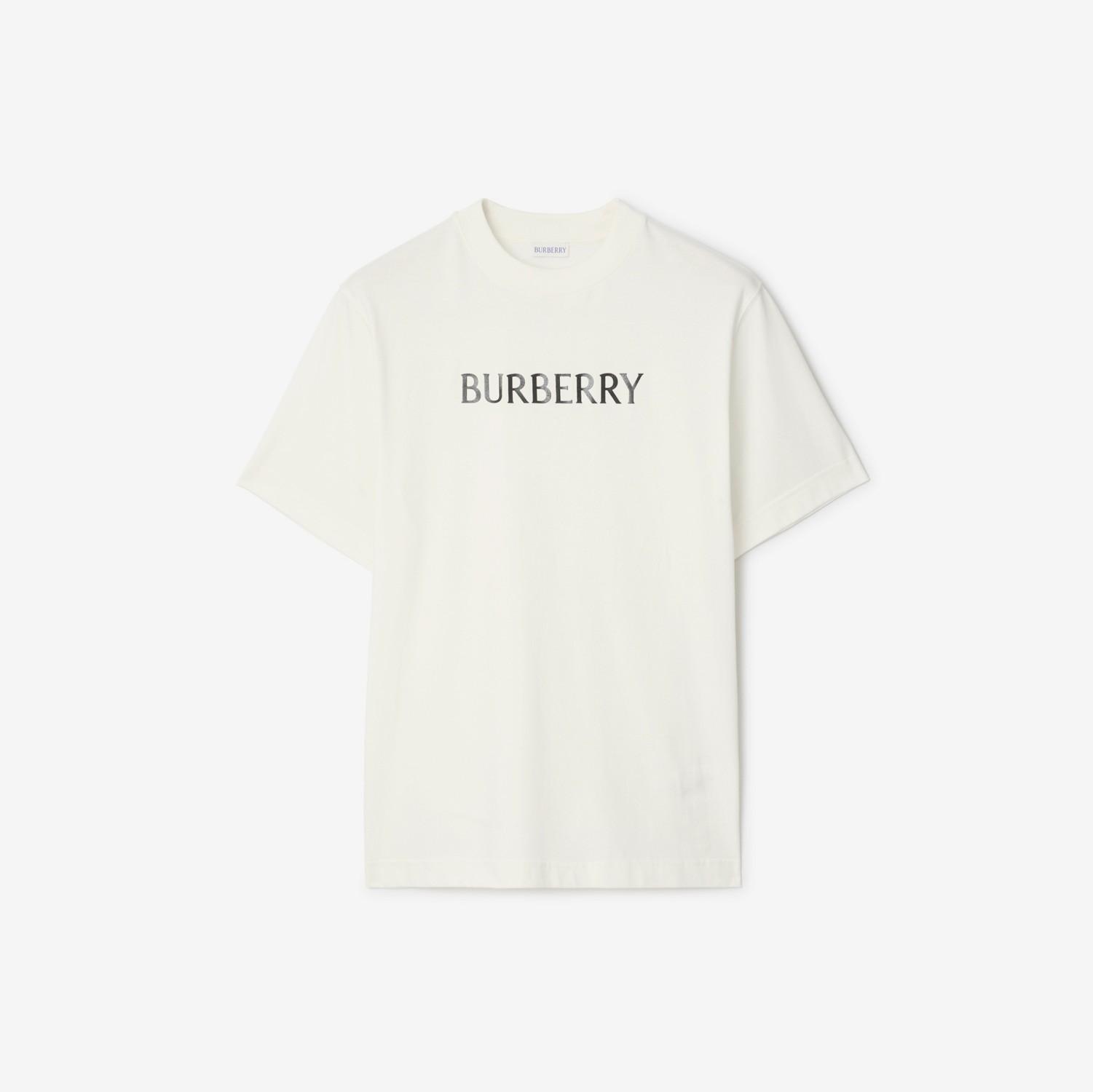 Logo Cotton T-shirt by BURBERRY
