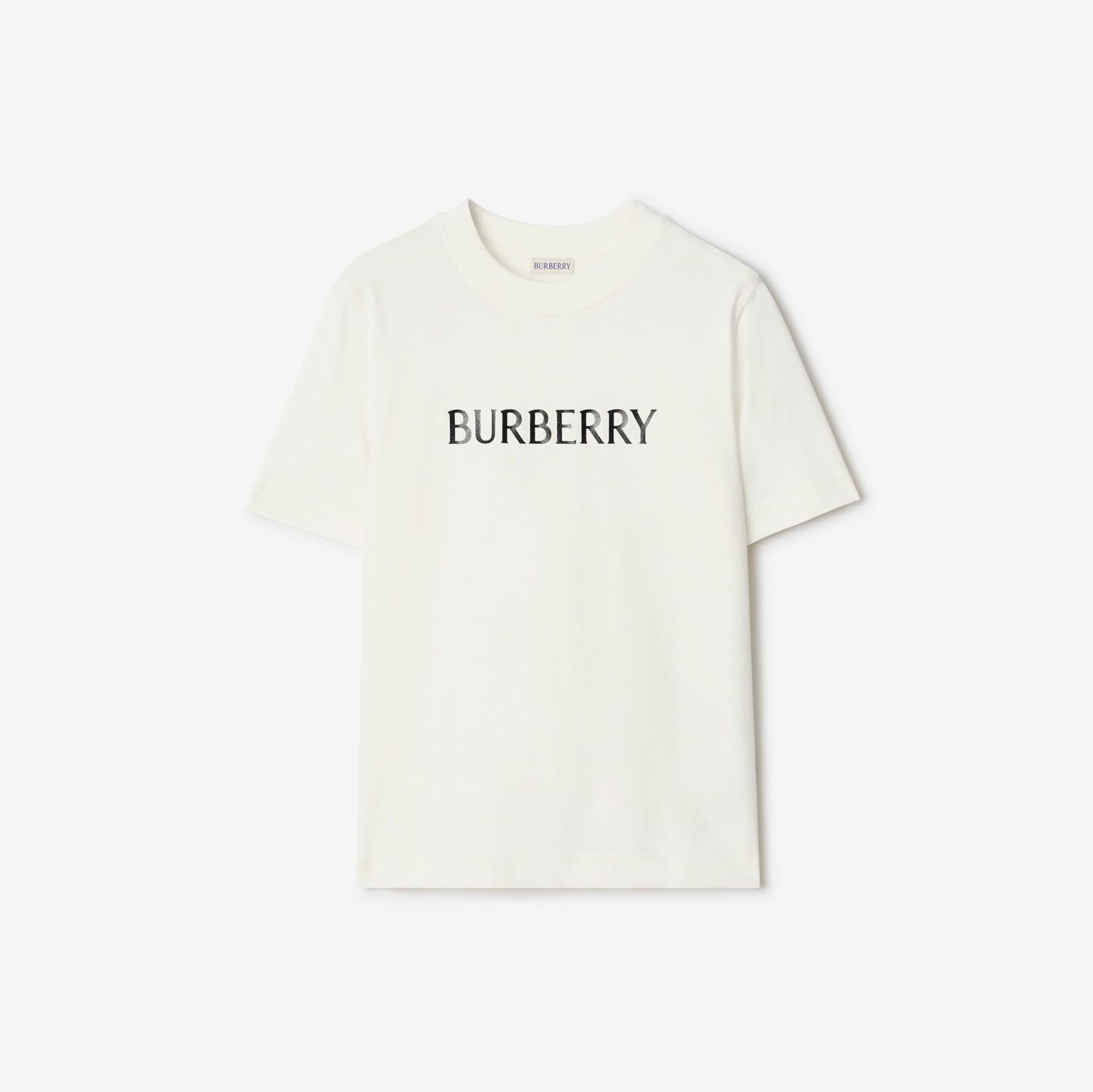 Logo Cotton T-shirt by BURBERRY