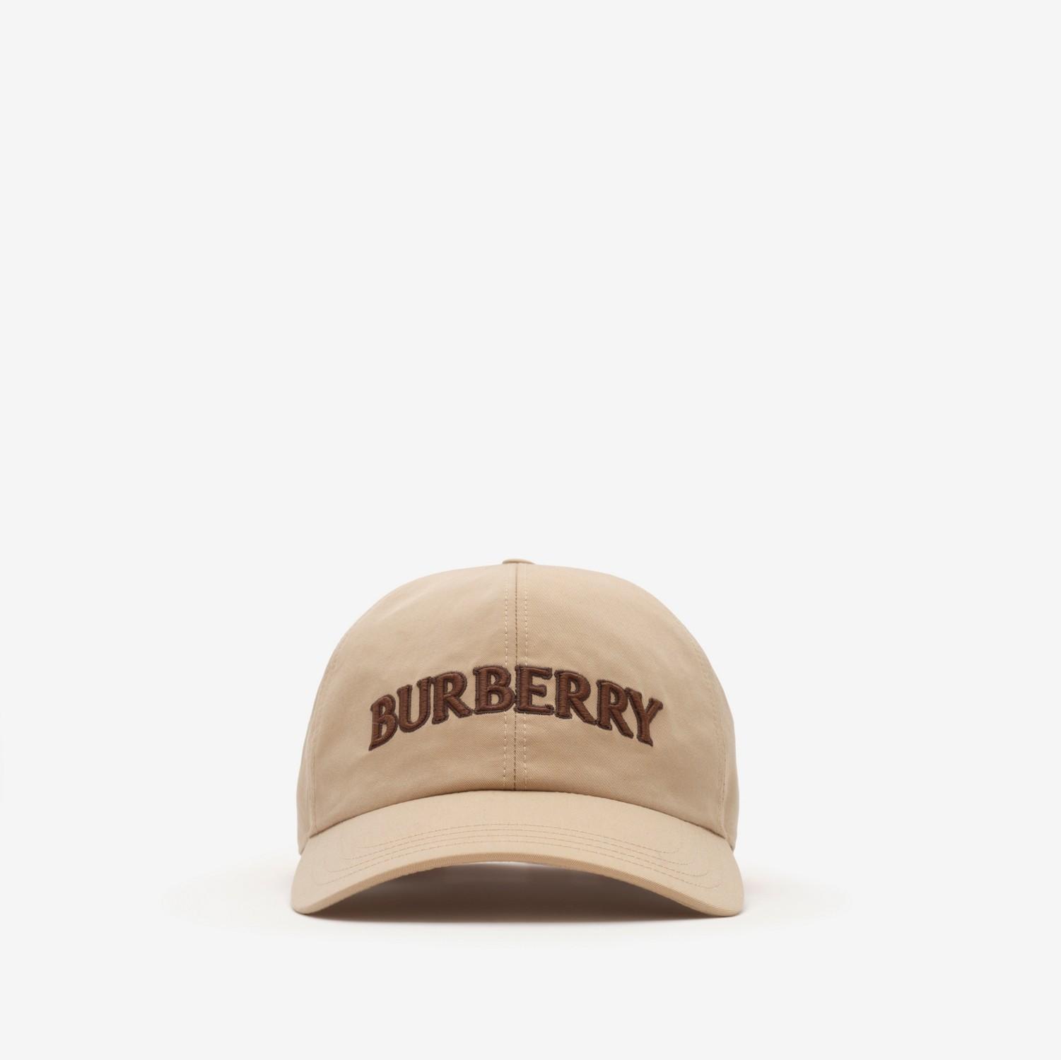Logo Gabardine Baseball Cap by BURBERRY