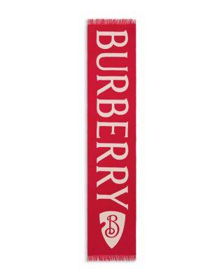 Logo Wool Scarf - Exclusive by BURBERRY