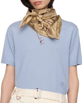 London Landmarks Silk Scarf by BURBERRY