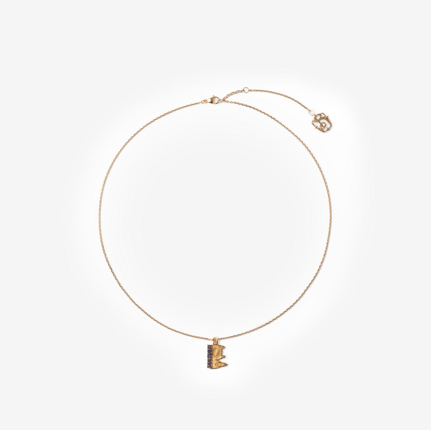 London Skyline Charm Necklace​ by BURBERRY