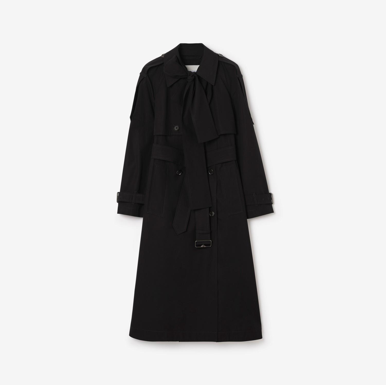 Long Canvas Trerose Trench Coat by BURBERRY