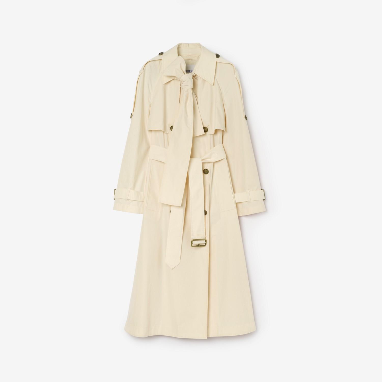Long Canvas Trerose Trench Coat by BURBERRY