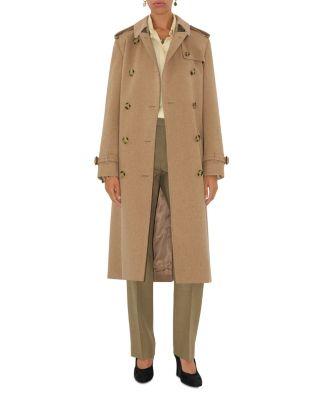 Long Cashmere Kensington Trench Coat by BURBERRY