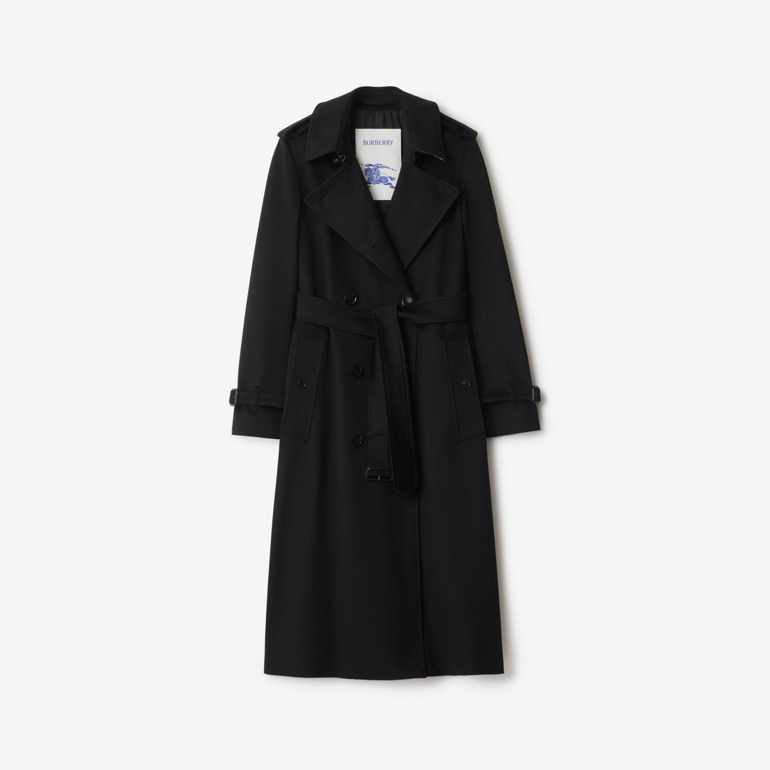 Long Cashmere Kensington Trench Coat by BURBERRY