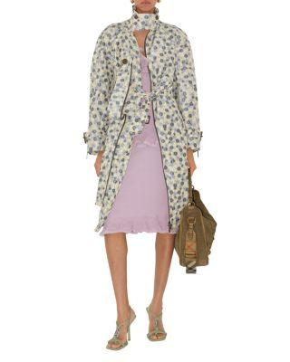 Long Daisy Lightweight Zip Car Coat by BURBERRY