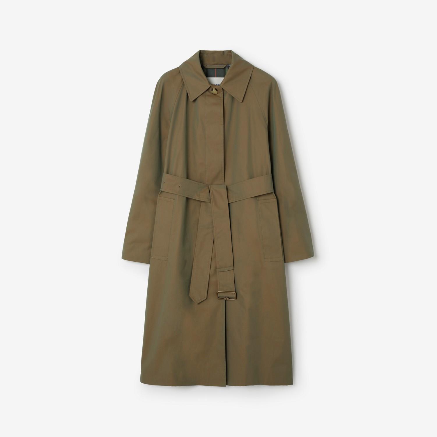 Long Gabardine Car Coat by BURBERRY