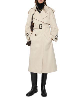 Long Gabardine Fitzrovia Trench Coat by BURBERRY